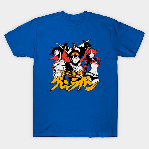 171 Gurren Lagann T-Shirt by Yexart